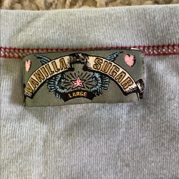 Vintage Vanilla Sugar tee with rhinestones - Picture 3 of 4